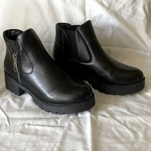 Black Ankle Booties